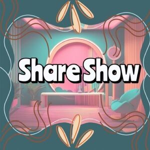 KIDS SHARE SHOW Share show Colorful Abstract Art Print